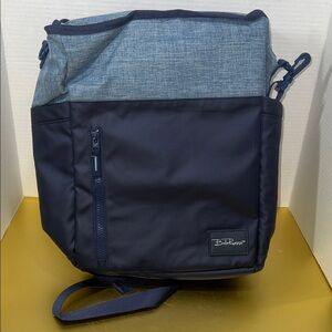 Two Pieces Stylish Navy and Gray Thermo Backpack